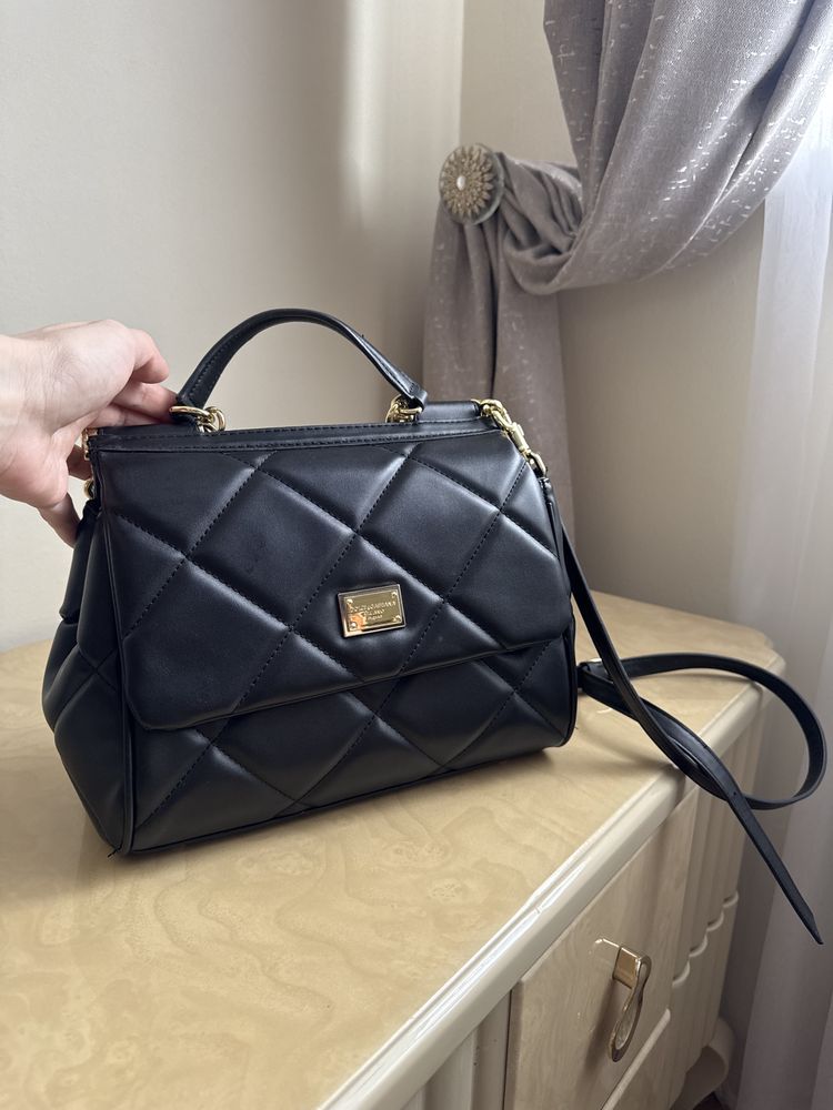 Продается кожаная сумка dolce cabanna
