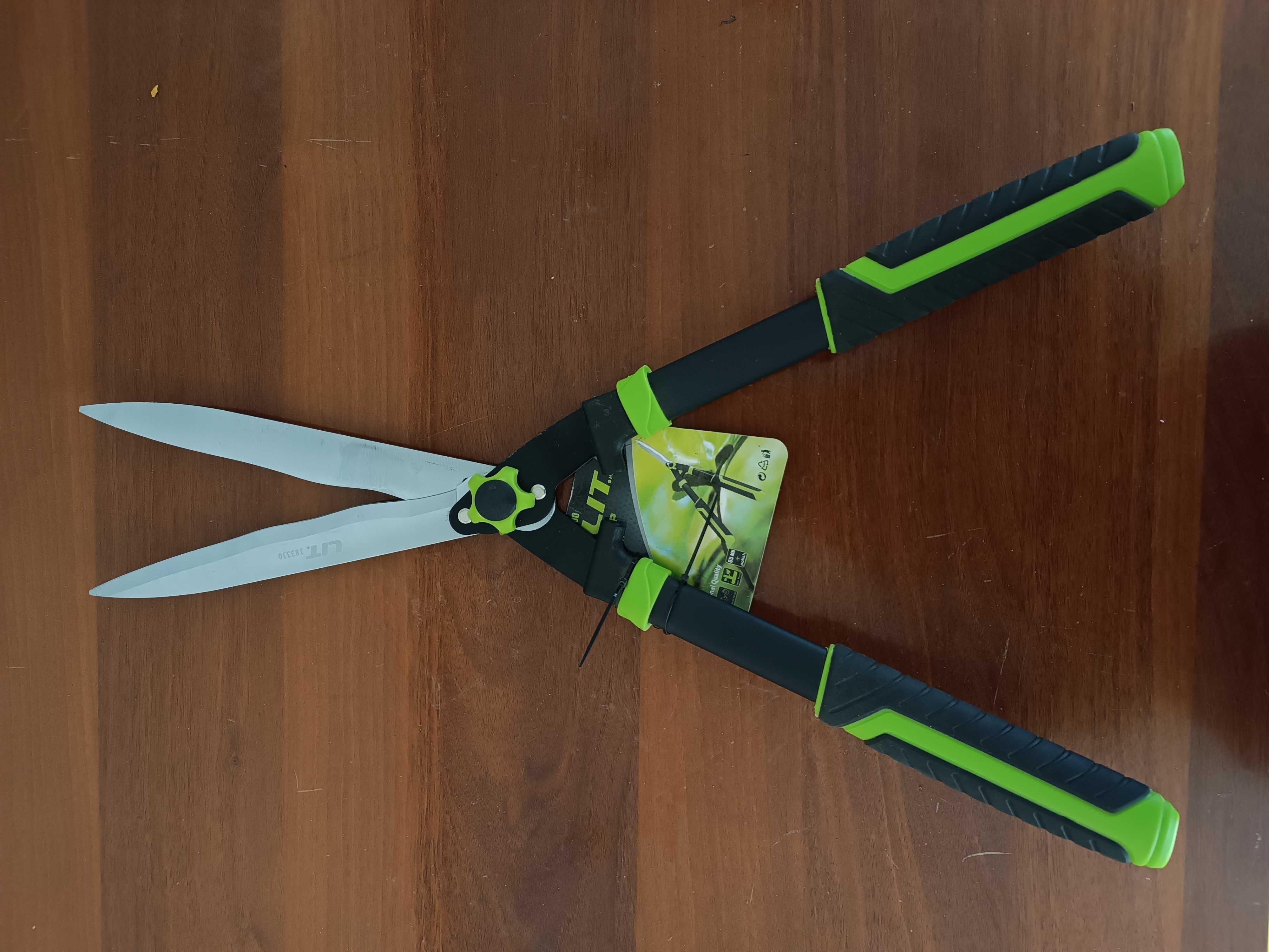 Садовый секатор LIT-183330 | Двуручный | Лезвие 65Mn | Green Pruning