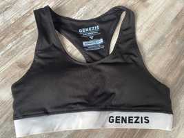 Черно бюстие Genezis за спорт на открито и във фитнес размер ХS