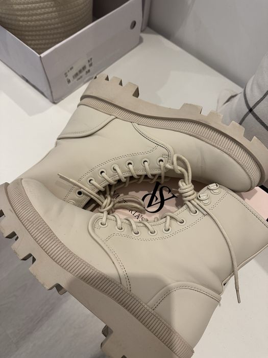 Ghete bocanci crem 37-38