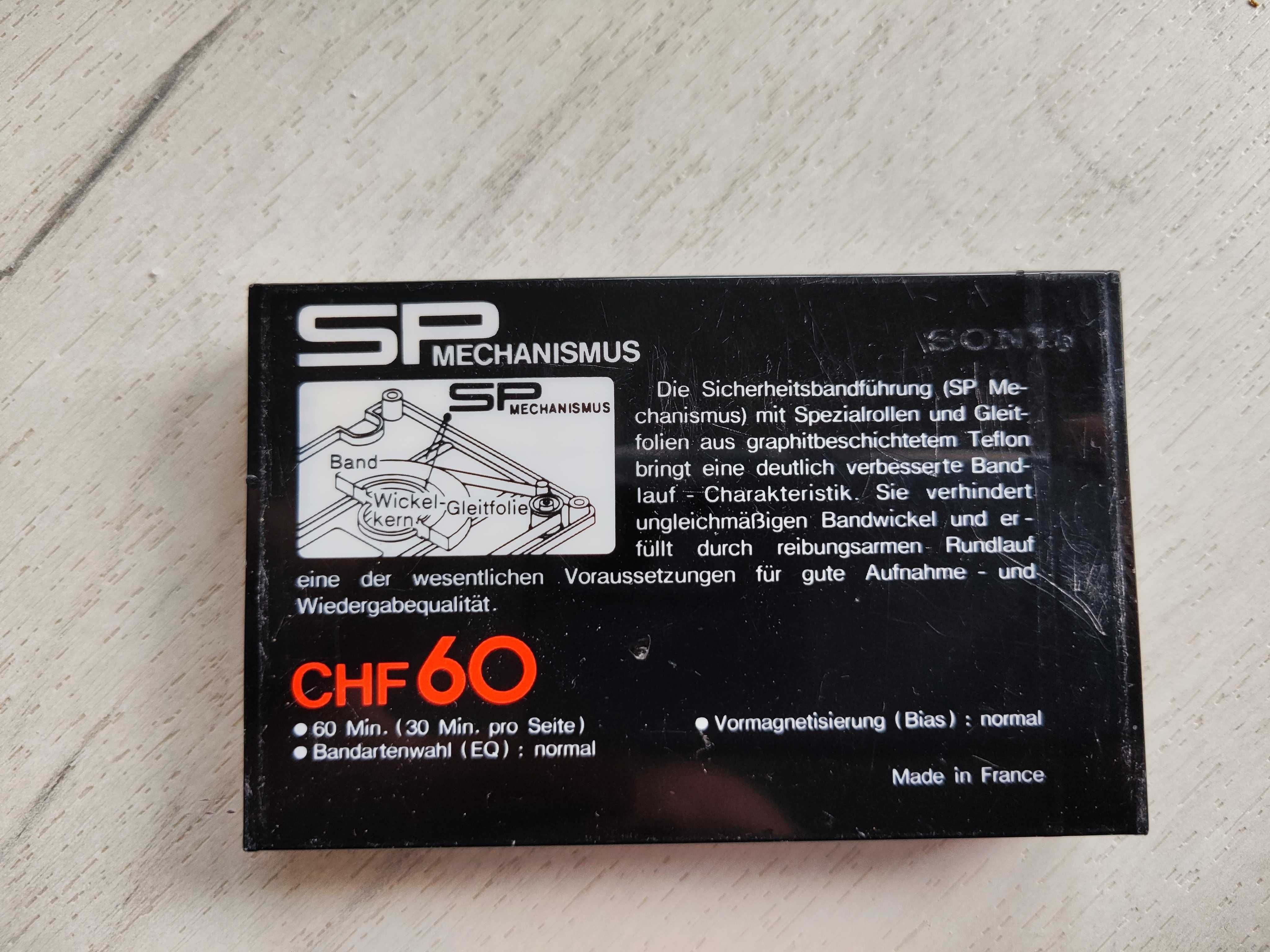 Аудио касетки SONY CHF60 - неразпечатани