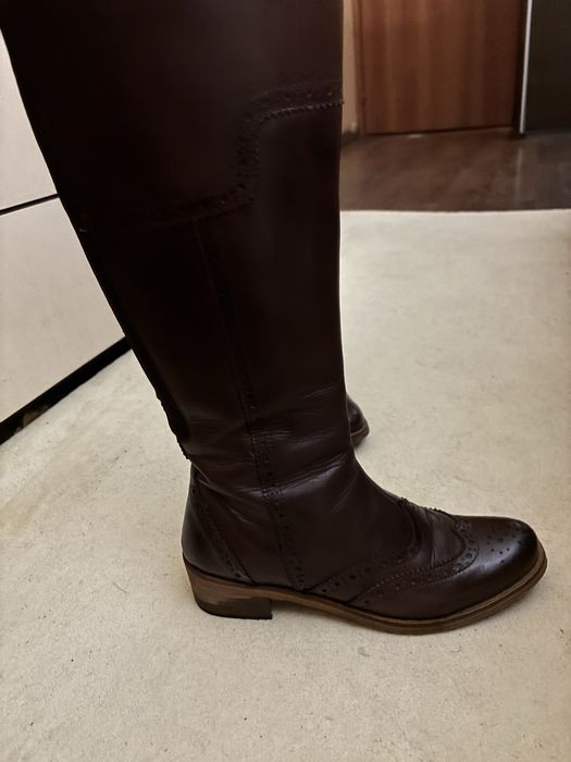 Дамски ботуши естествена кожа