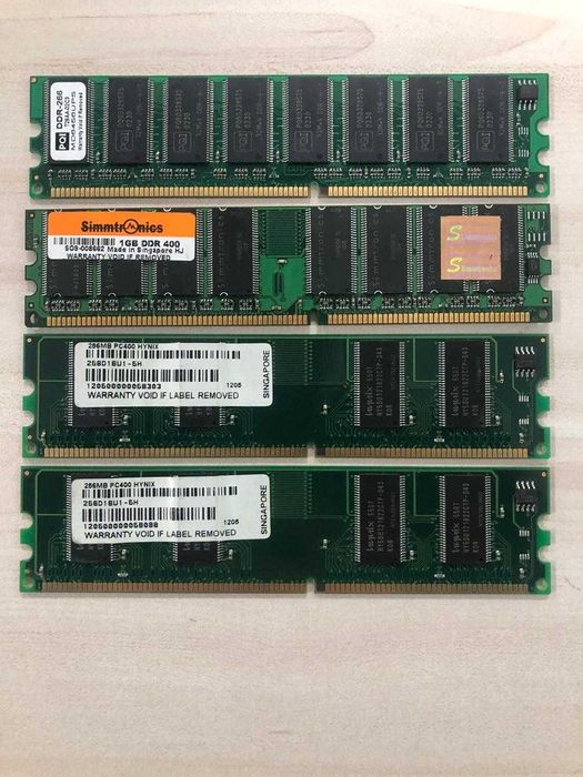 Оперативная память DDR, DDR2, DDR3
