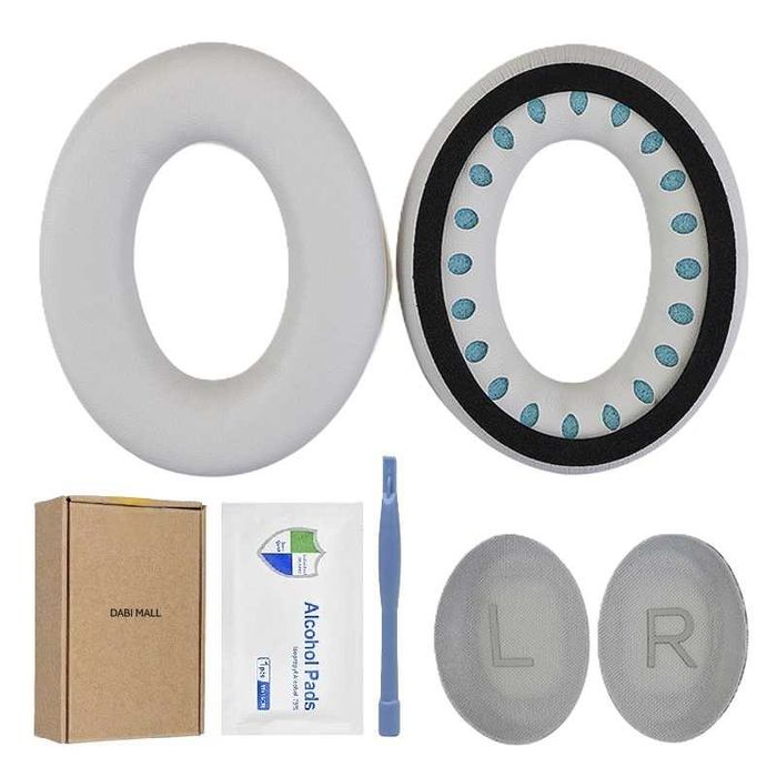 Set 2 bureti de schimb pentru casti Bose QuietComfort 45 QC45 Over-Ear