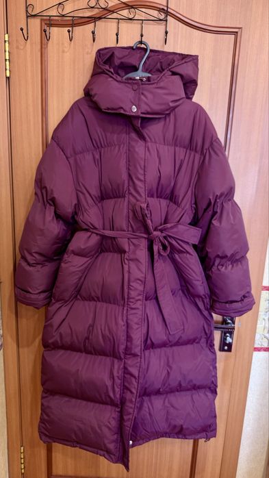 Продам Зимний длинный пуховик (оверсайз)