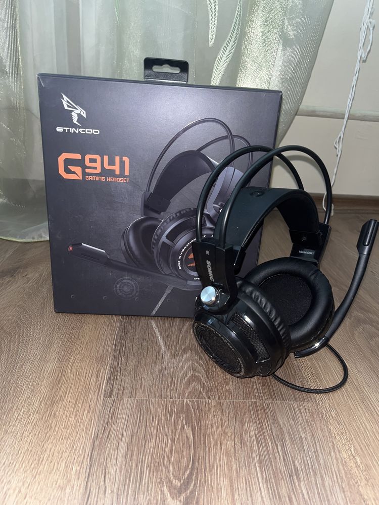Слушалки Gaming Somic G941, Surround 7.1, Черни