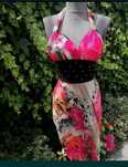 Rochie lungă colorată