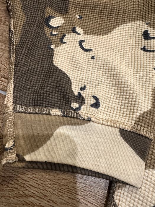 Stussy Camo Waffle Long Sleeve горнище / блуза