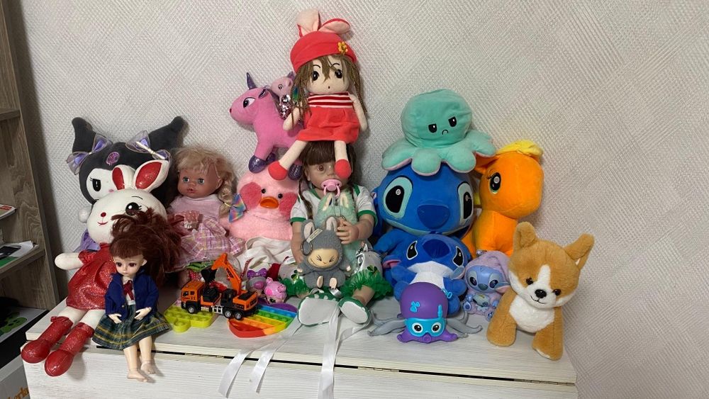 Мягкие обычные детские игрушки