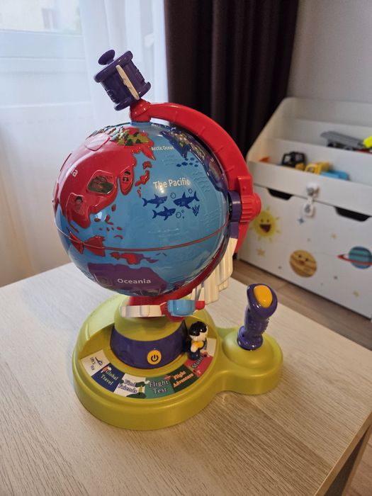 Glob pamantesc interactiv pentru copii, Rosu, SALAMANDRA KIDS®