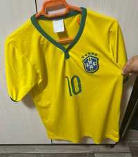 Tricou de fotbal cu Brazilia