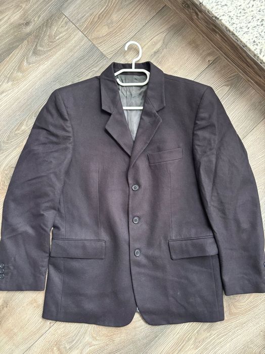 Sacou barbatesc bleumarin