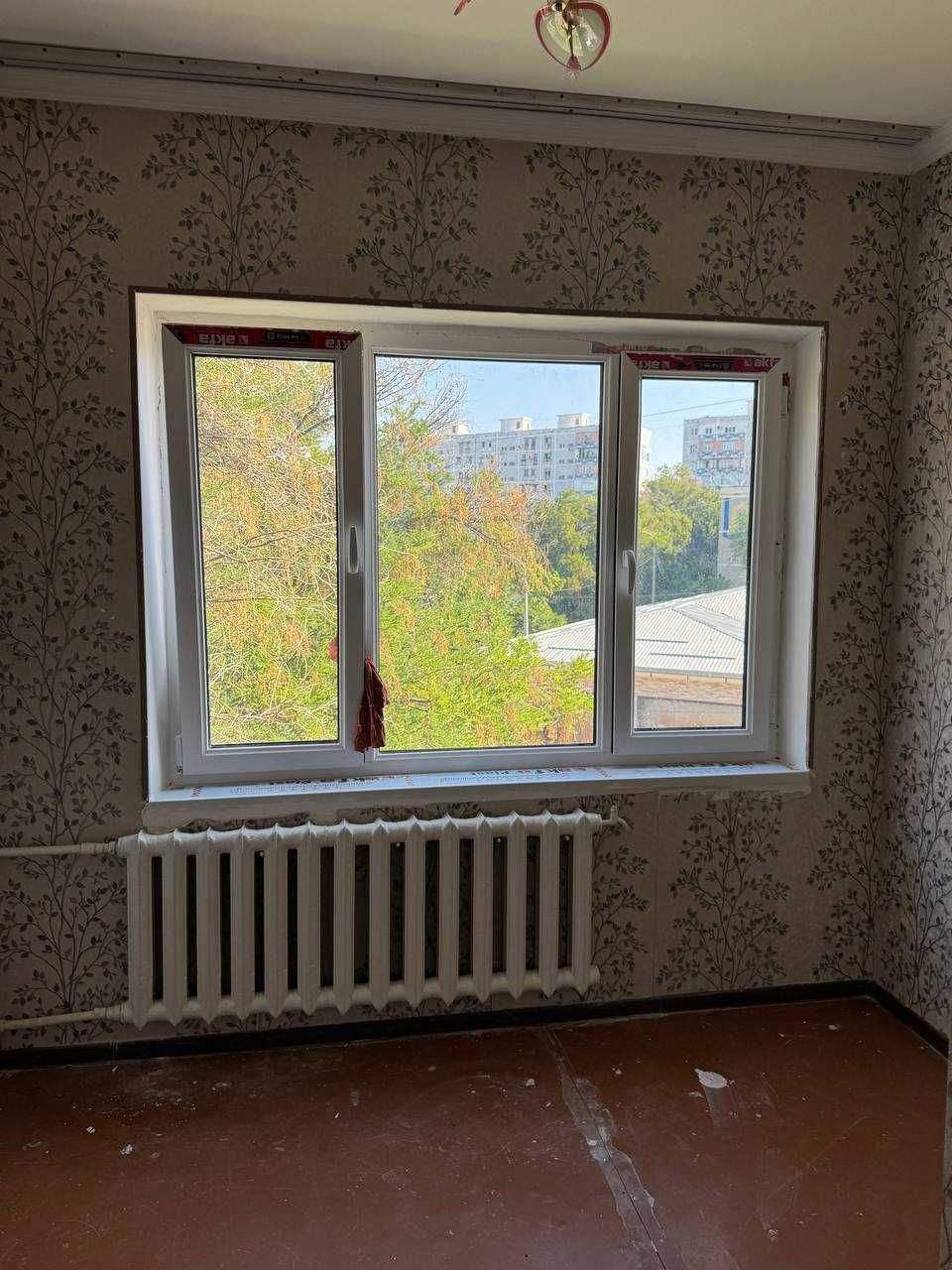 1 хонали 2 хона килинган уй сотилади.