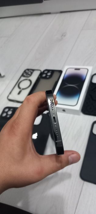 iPhone 14 ProMax Black 128gb 87% baterie / schimb DOAR cu S24 Ultra