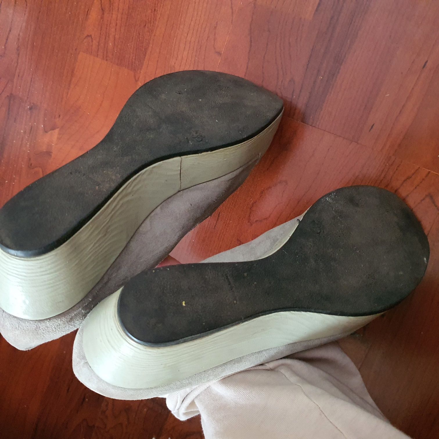 Pantofi cu talpa ortopedica piele