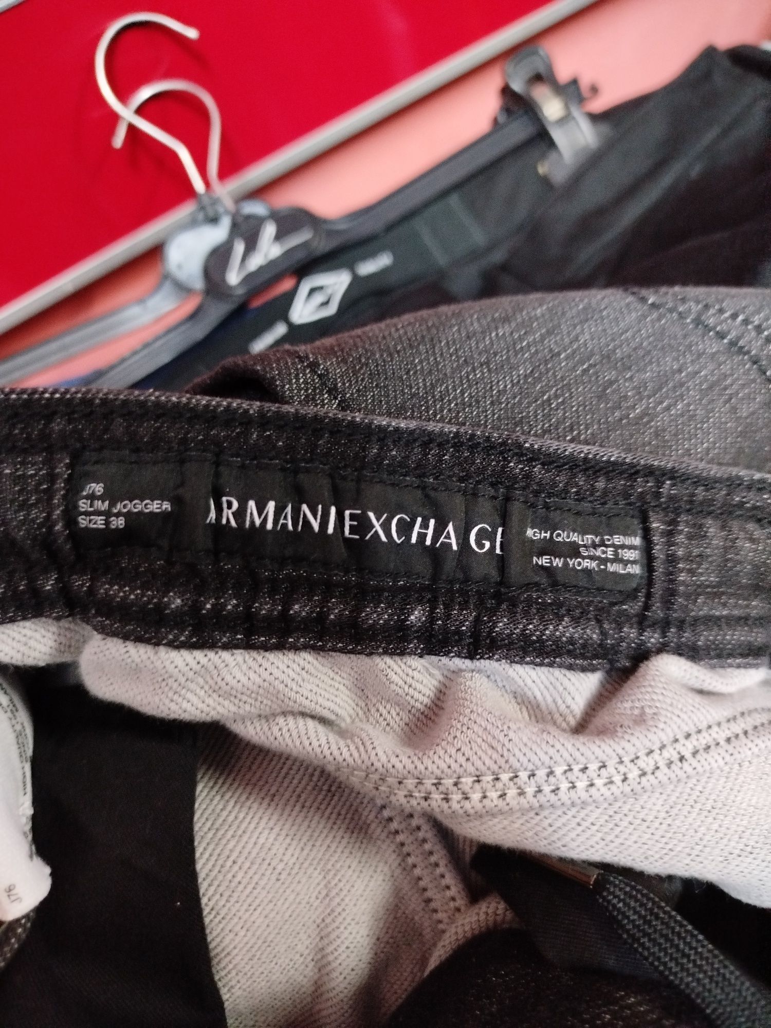 Оригинално долнище дънки Armani Exchange W38 W40 ново мъжко