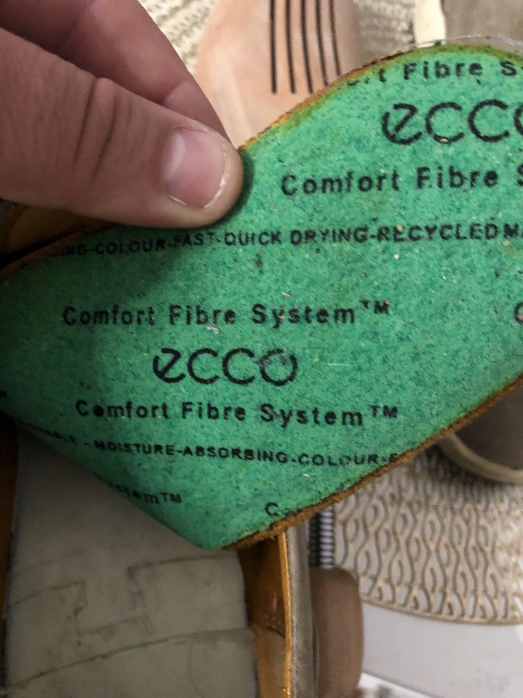 Ecco comfort fibre sistem incaltaminte