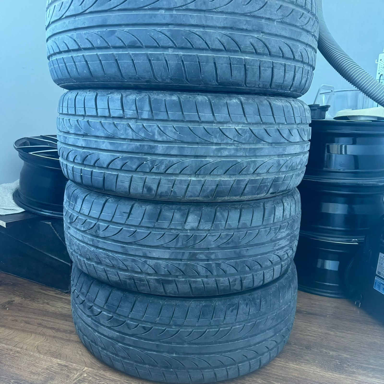 Диски и шины R 17 215/55