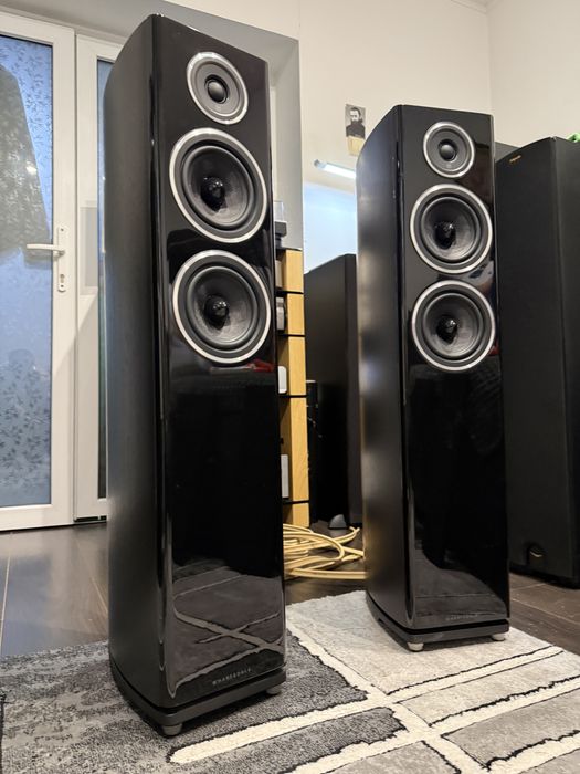 Boxe Wharfedale Diamond 11.3,Difz Kevlar,150W Muzical,30Kg/Perechea