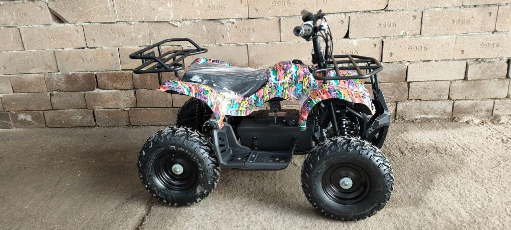 Atv Quad adus din Germania NOU electric de 1000w 48v roti pe 6 inch