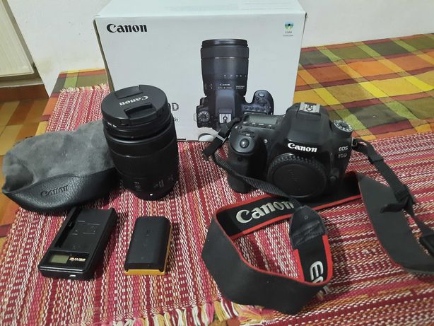 CANON
EOS 80D Digital SLR Camera + 18-135mm f/3.5-5.6 IS USM Lens