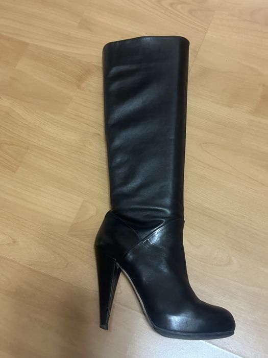 Оригинал сапоги Bally, натуральная кожа, 37 размер