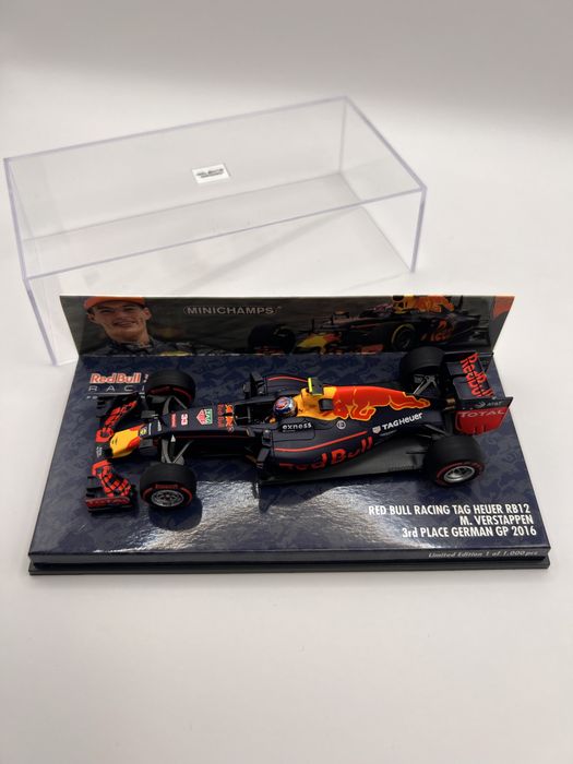 Macheta Red Bull Racing TAG Heuer RB12, M. Verstappen, Minichamps 1:43