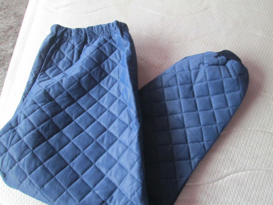 pantaloni matlasati impermeabili L