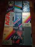 Diferite video casette