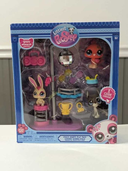 Set Disco Nights Littlest Pet Shop Lps Hasbro