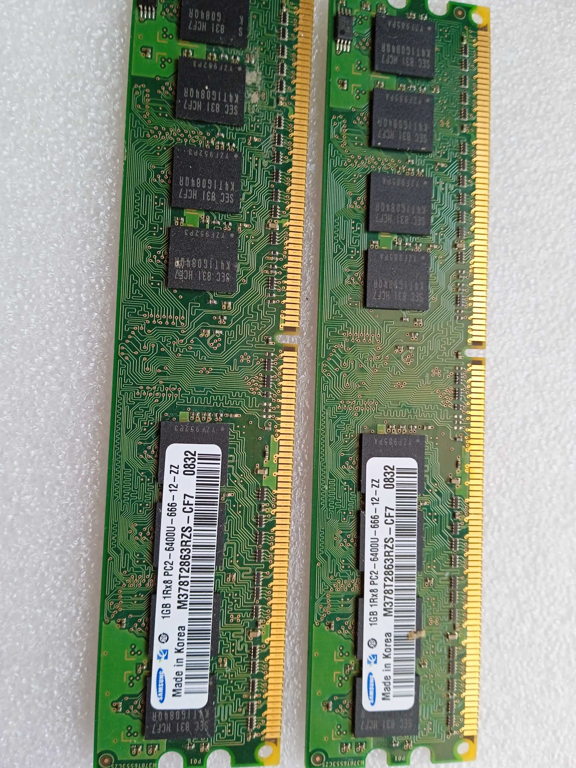 RAM памет 1GB + 1GB  Електронен блок на хранене