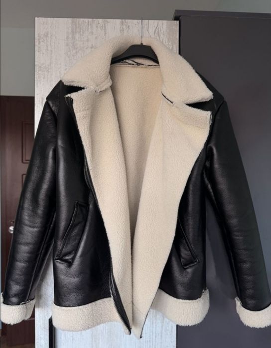 Кожено топло яке