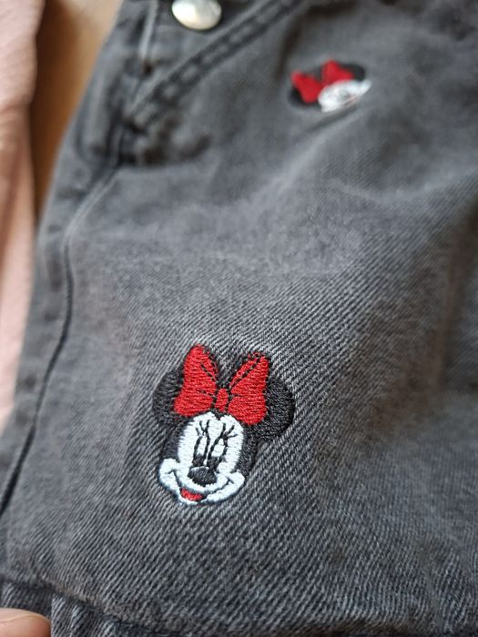 Сет за момиче 3-4 години Disney деним рокля бродерия