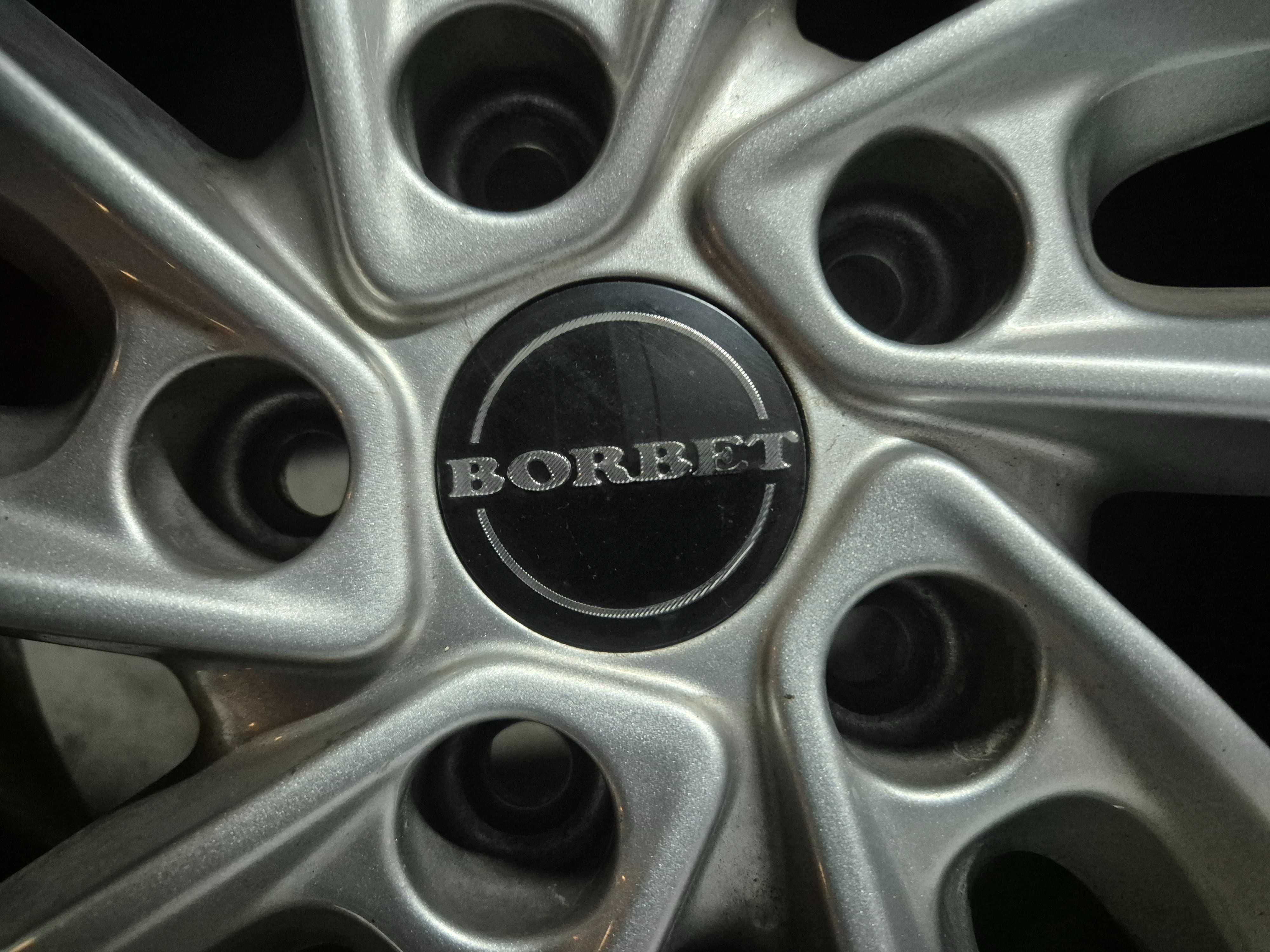 Немски алуминиеви джанти BORBET 16" Vw Audi Skoda Seat със зимни гуми