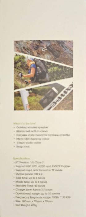 Wireless speaker outdoor