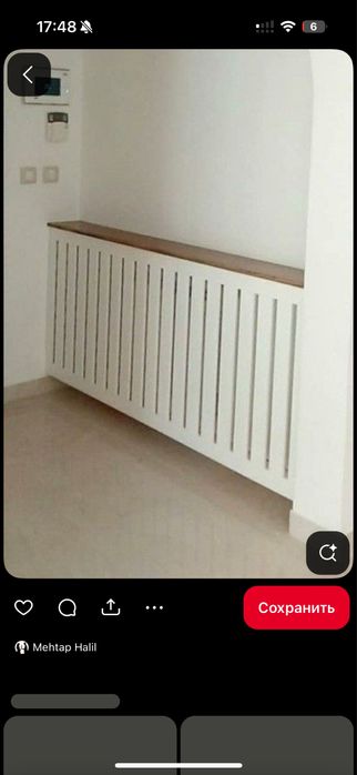 Кто может сделать обналичку для батареи, хочу скрыть ее