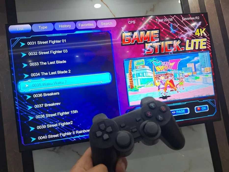 Игра конзола HDMI 2.4G WIRELESS CONTROLLER GAMEPAD с над 10000 игри
