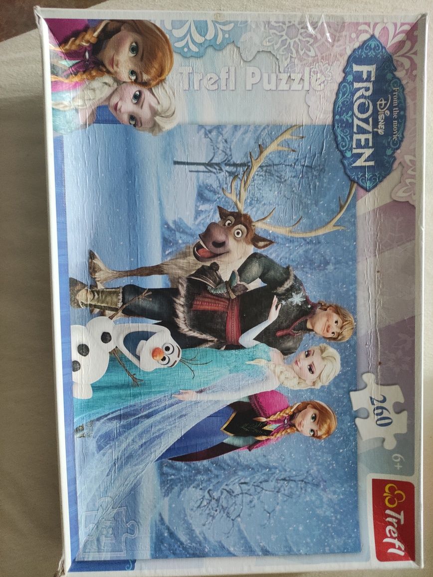 Frozen, пъзел Замръзналото кралство 260 части Trefl