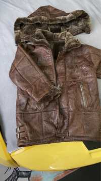 Деская куртка дубленка (кожа) 15 тыс тенге