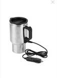 Cana fierbator auto rulote camping 450ml Cana inox 12/24V cafea ceai