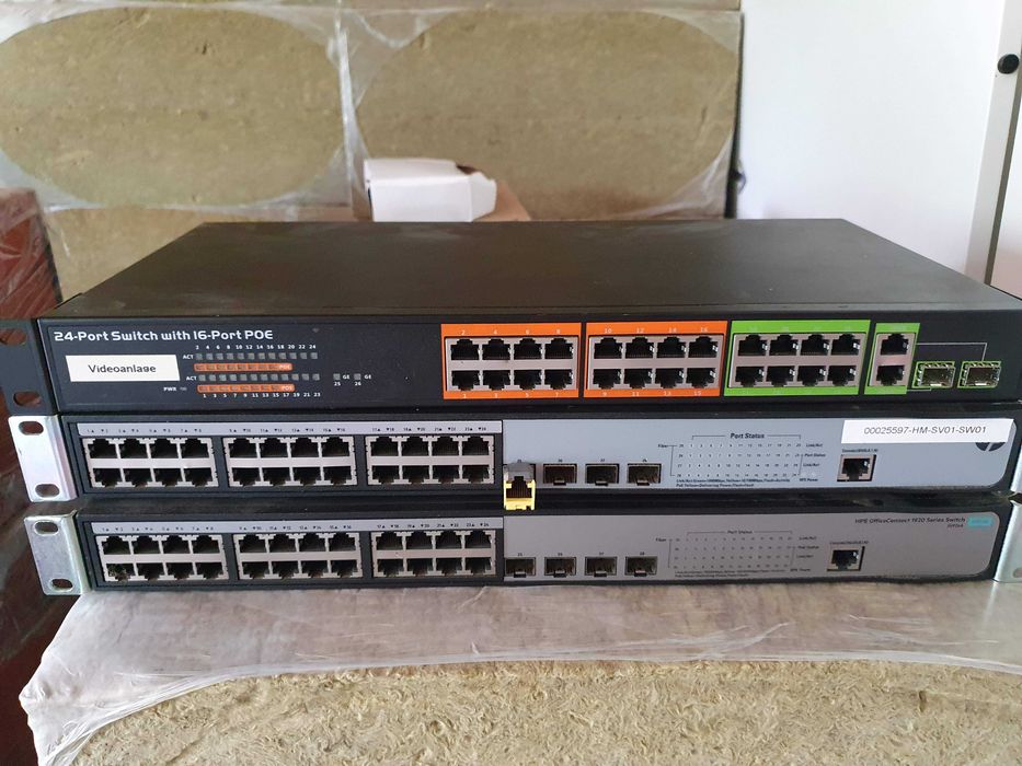 switch-uri hp poe office connect, sfp, gigabit