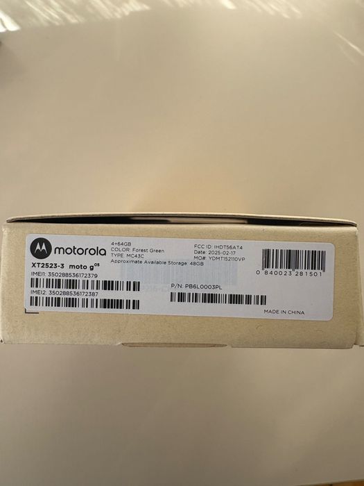 Motorola moto g 05