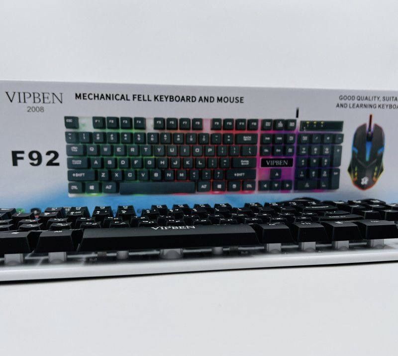 Игровая клавиатура + мышка с подсветкой RGB