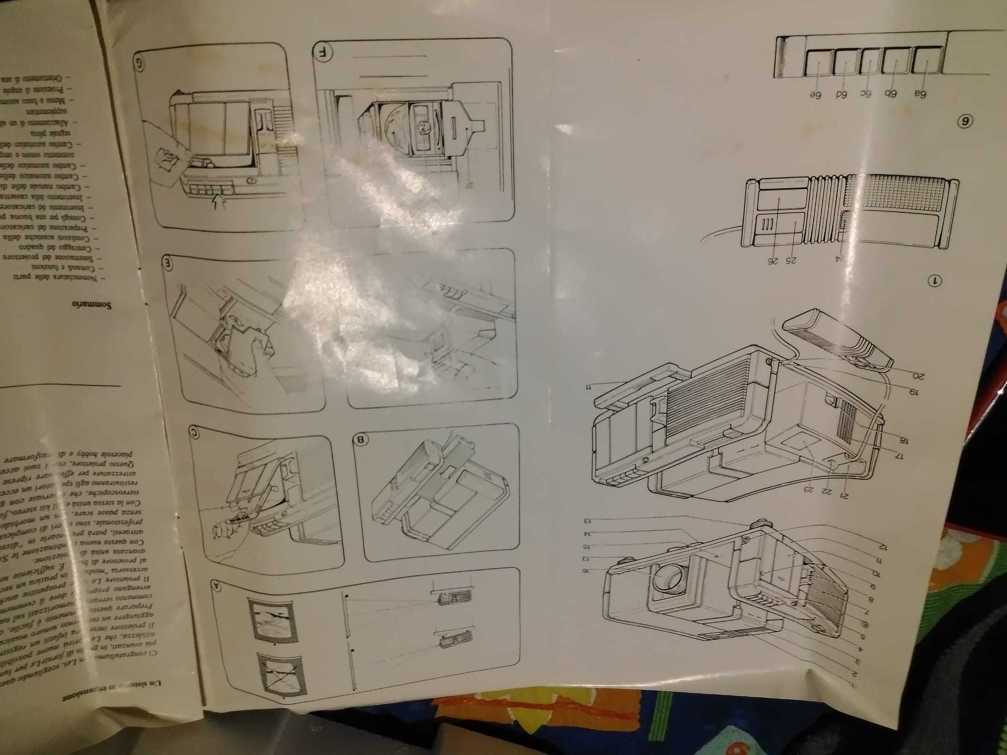 Италиански апарат за диапозитиви