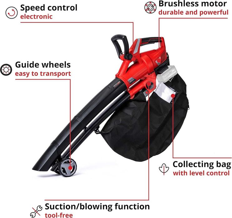 Suflanta Aspirator frunze iarba Einhell GE-CL 36Li E -Solo