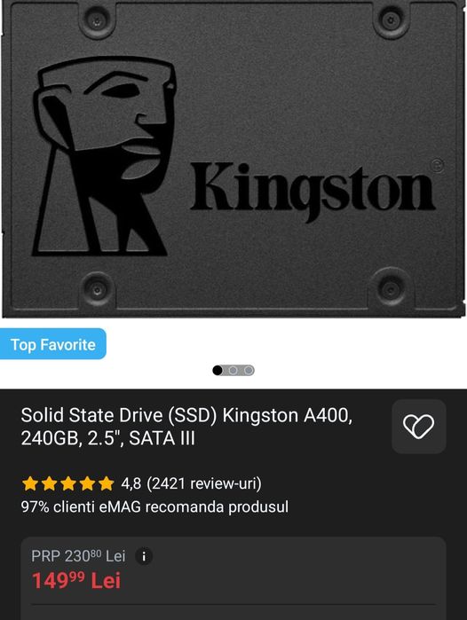 Ssd Kingston 240Gb