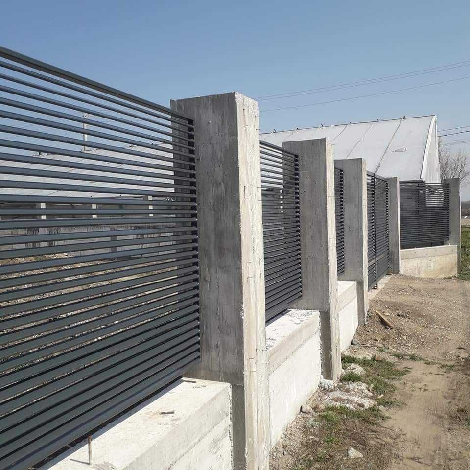 Garduri din panou stil jaluzele si alte tipuri de garduri