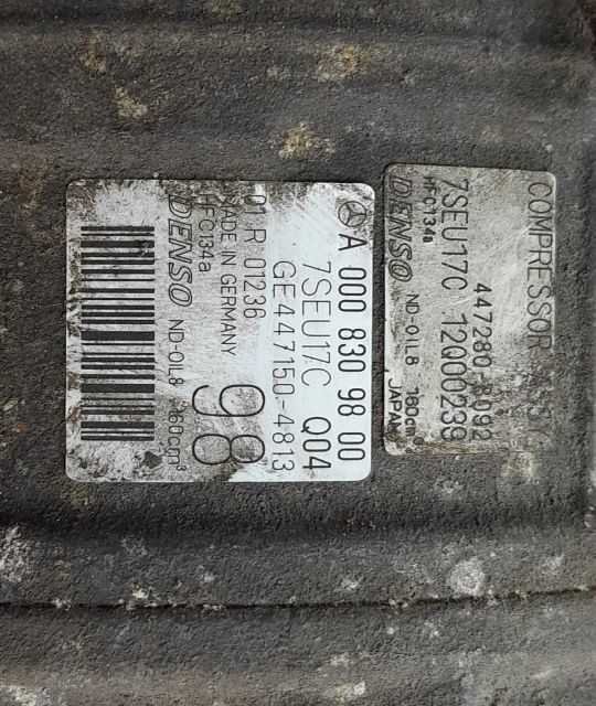 Compresor Ac Clima 5.5 benzina  a0008309800 fulie defecta Mercedes-Benz ML W166  [din 2011 pana  20