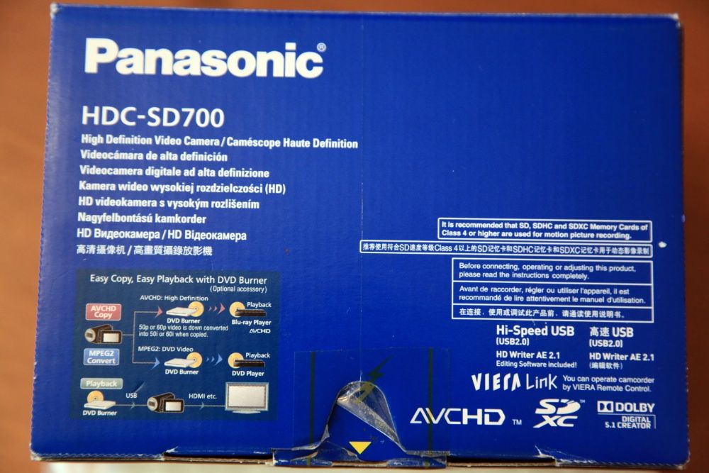 Panasonic HDC-SD700 Professional Camcorder