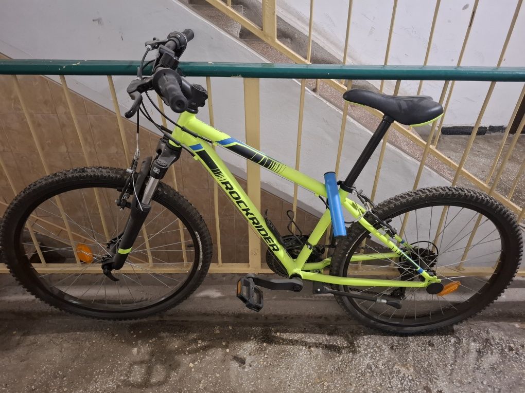 Bicicleta copii de 9-12 ani, MTB Rockrider ST500, marime 24''.